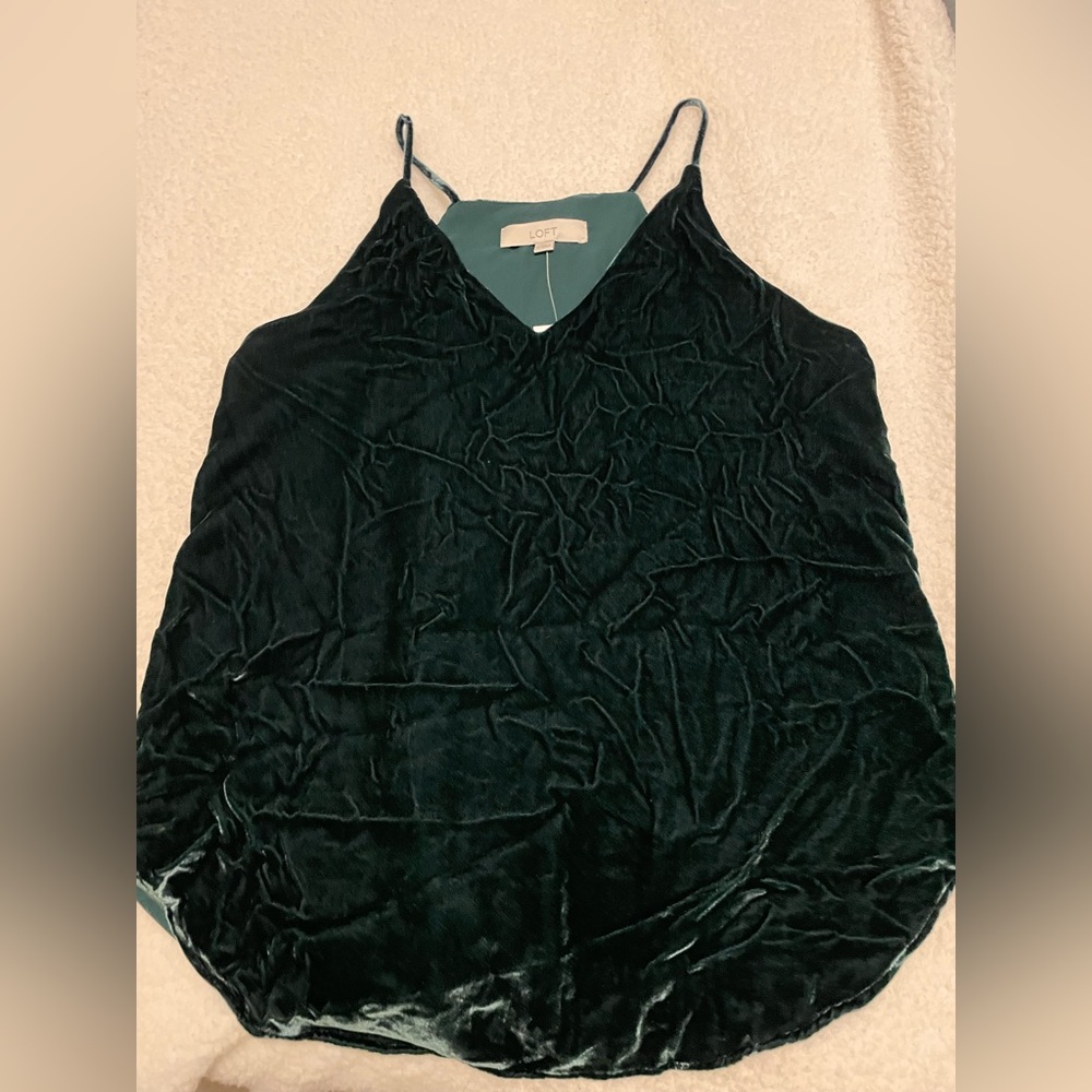 Loft Velvet Cami Top